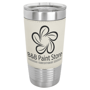 20oz Leatherette Wrapped Polar Camel Tumbler