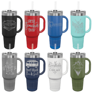 Personalized 40oz Polar Camel tumblers