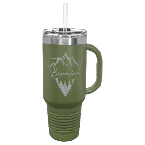 Personalized 40oz Polar Camel tumblers