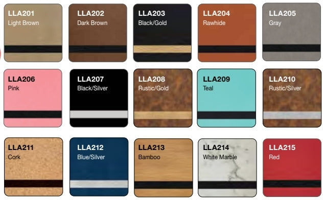 Leatherette choices